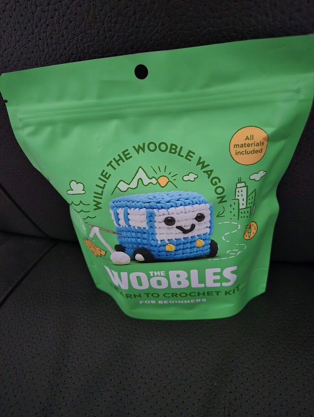 The Woobles 2025 Willie the Wooble Wagon Crochet Kit